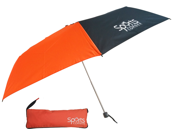 Folding umbrella with small pouch F-39