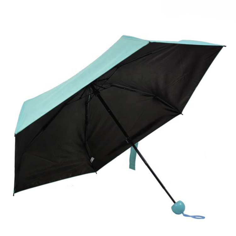 Anti Uv Pocket Capsule 5 Fold Umbrella  -MU28